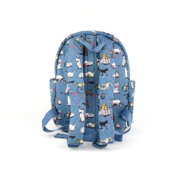 Vera Bradley Cat's Meow Essential Compact Backpack NWT - Picture 3 of 8